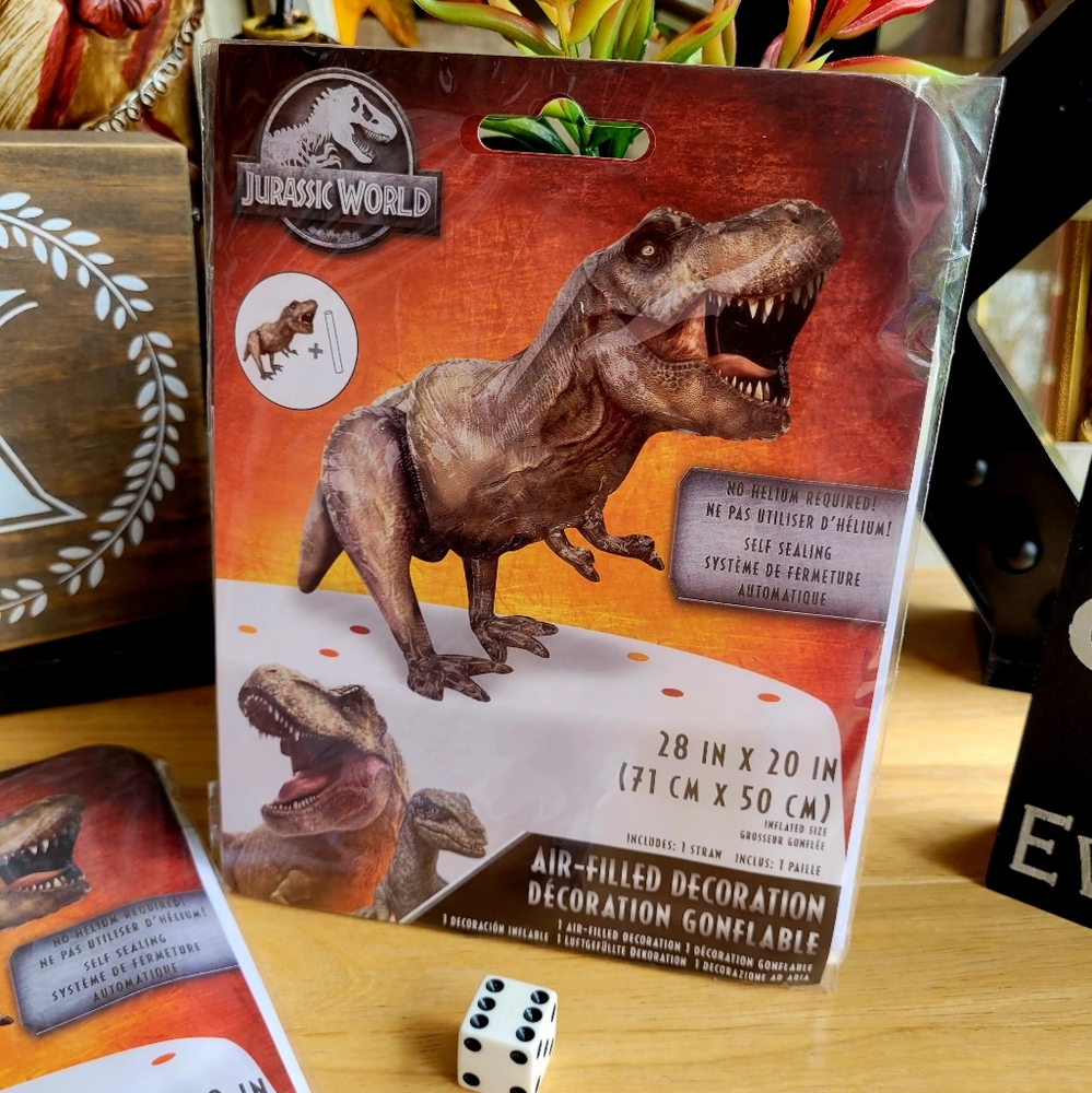 Jurassic World Dominion air-filled T-Rex Decoration